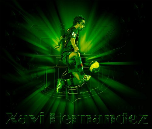  Xavi FC Barcelona Обои