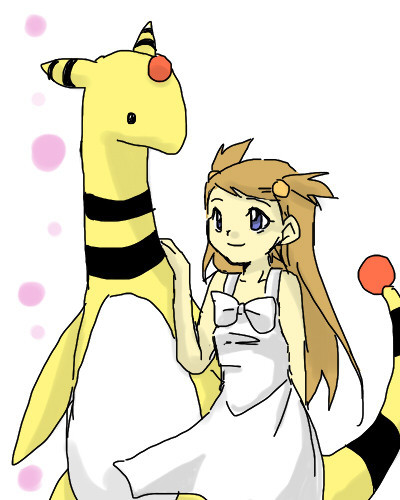  girl and girafarig