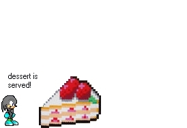 lucas eats Jules' strawberry cake