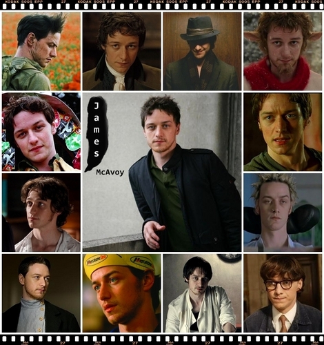  many faces of james Mcavoy