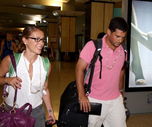  Alyssa - Alyssa and Dave Bugliari leave Bora Bora, August 29, 2009