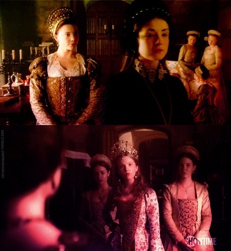  Anne Boleyn and Katherine Howard ( with Mary Tudor)