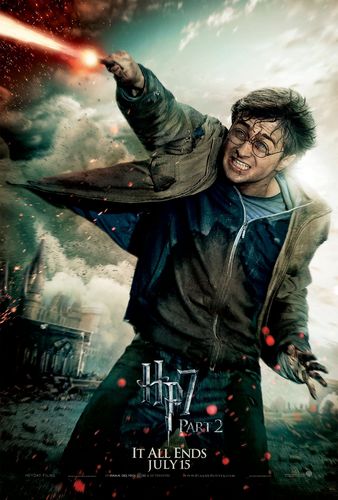  Deathly Hallows Part 2 Action Poster: Harry Potter [HQ]
