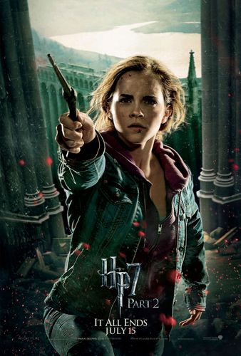  Deathly Hallows Part 2 Action Poster: Hermione Granger [HQ]