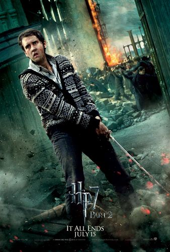  Deathly Hallows Part 2 Action Poster: Neville Longbottom [HQ]