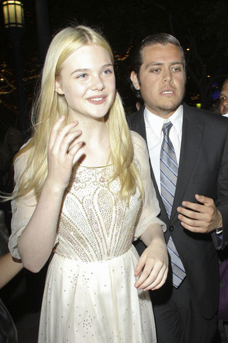  Elle Fanning leaving the 'Super 8' afterparty in Hollywood.