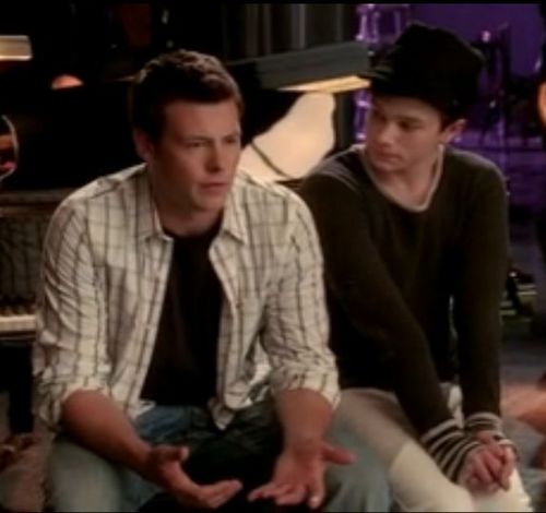  Finn and Kurt