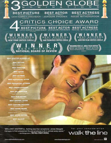  For Your Consideration- Walk the Line