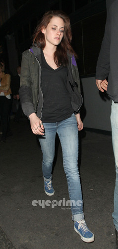  Kristen Stewart seen leaving the Groucho Club in London, June 8