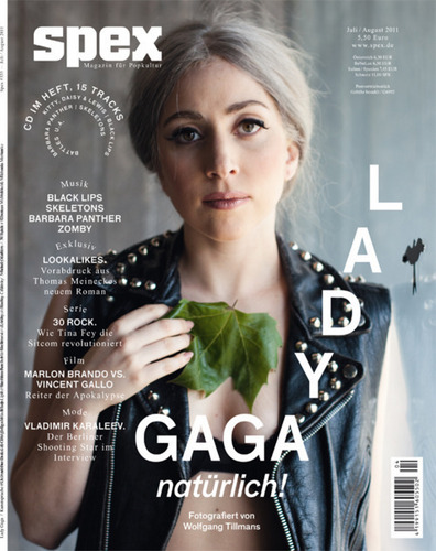  Lady Gaga covers Spex Magazine July - August 2011 issue