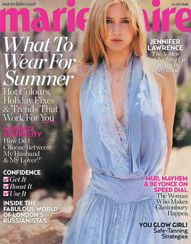  Magazine scans: Marie Claire (UK) - July 2011