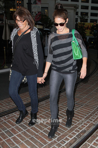  Nikki Reed Shops at The Grove With her Mom, June 9
