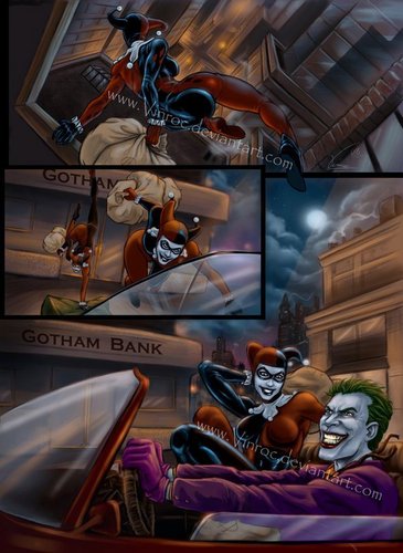  Robbing Gotham Bank!