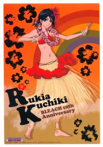  Rukia as exotic dancer