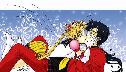  Seiya and Sailor Moon