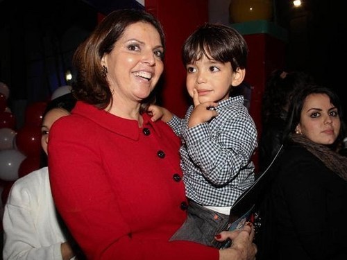  Simone and Luca at the party of Luca's birthday.