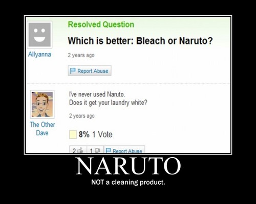  Bleach 또는 Naruto?