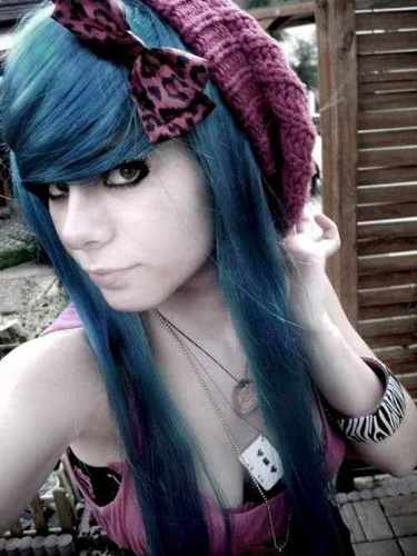  Blue Haired Girls that I found that might possibly be Mena-For Dmitry/Harley/Mena