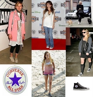 Celebs with converse