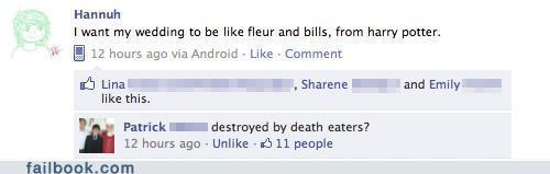 Death Eaters on Facebook