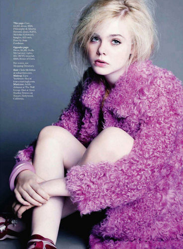  Elle Fanning in Marie Claire Magazine
