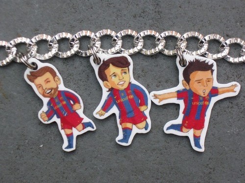  FC Barcelona Charm Bracelet