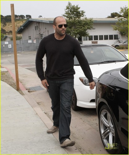 Jason Statham: Sandy Beach Stroll