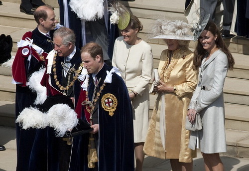  Kate Middleton and Prince William Don Fancy Hats For zaidi Royal Duties / princewilliamnews.tumblr.co