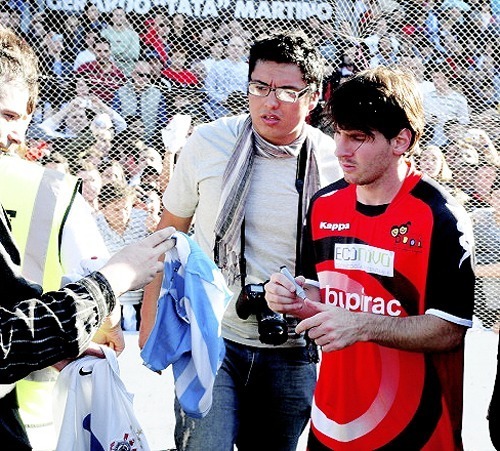  Lionel Messi at a charity match (June 12 2011)