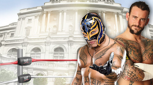  Rey Mysterio vs CM Punk-WWE Capitol Punishment