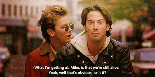  River and keanu - my own private Idaho