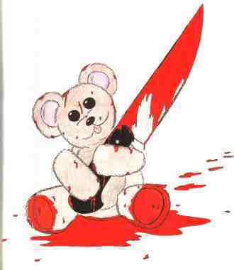 killer teddy bear!