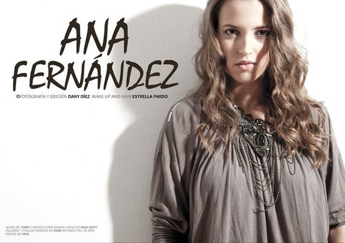  Ana Fernández portada de "Lanne Magazine"