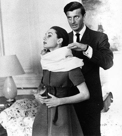  Audrey Hepburn and Hubert de Givenchy