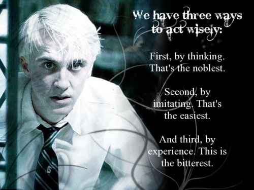  Draco Malfoy kertas-kertas dinding