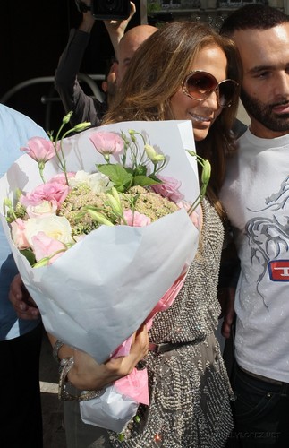  Jennifer - Leaving her Paris Hotel - June 14, 2011