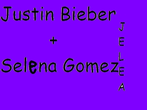  Justin Bieber + Selena Gomez =Jelena