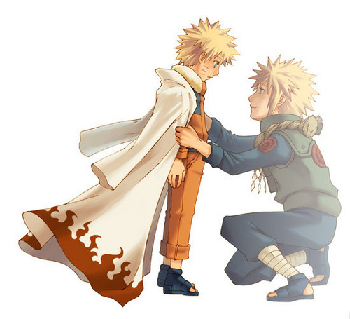  Naruto and his father