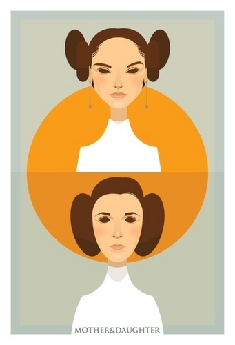  Padme and Leia