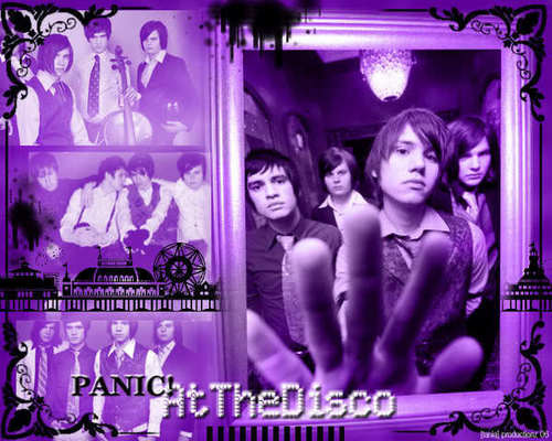  Panic! At The Disco Purple 壁纸 Image