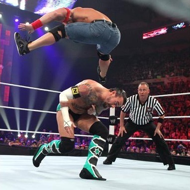  Punk vs Cena (all bintang raw)
