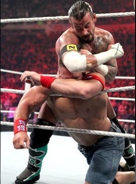  Punk vs Cena (all bintang raw)