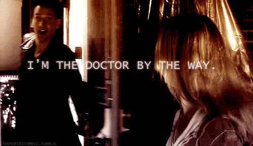 Rose Tyler and the Doctor's first meeting