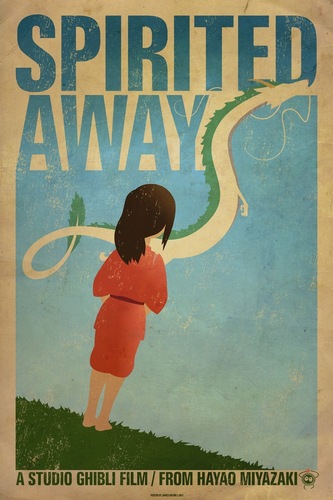  Spirited Away poster