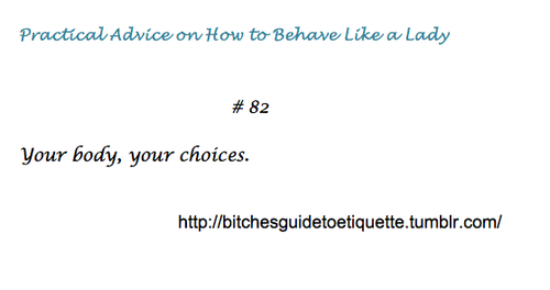  The B*tches Guide to Etiquette