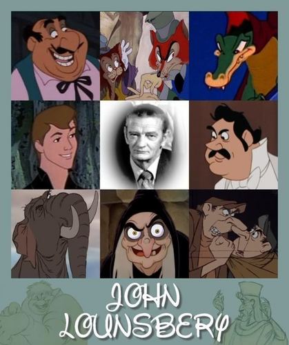 Walt Дисней Animators - John Lounsbery