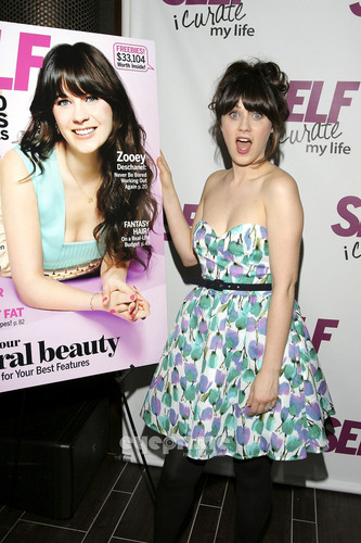 Zooey Deschanel: SELF Magazine Celebrates The July Music Issue in NY, Jun 15 