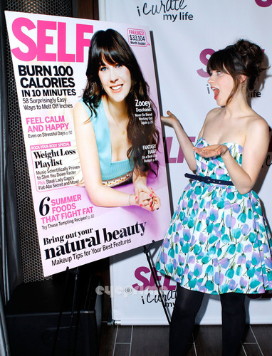  Zooey Deschanel: SELF Magazine Celebrates The July musik Issue in NY, Jun 15
