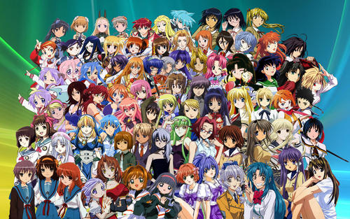 a lot of animes