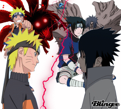  Naruto meeeet sasuke